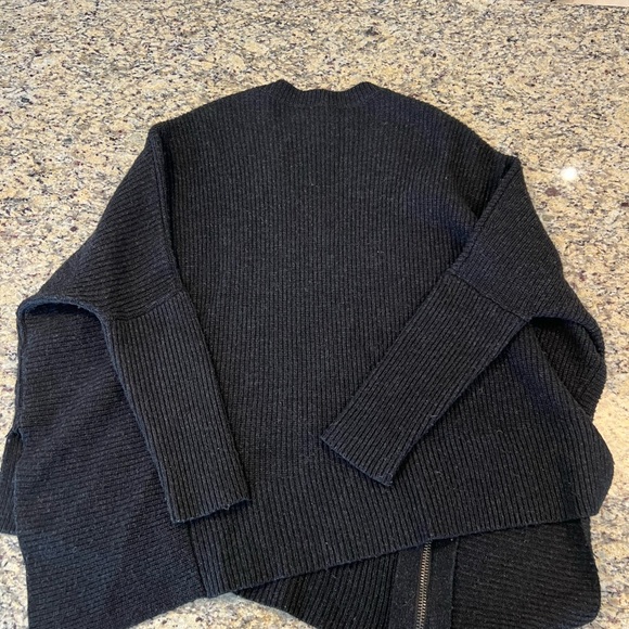 Allsaints Alpaca Wool Asymmetrical Sweater - Picture 3 of 5